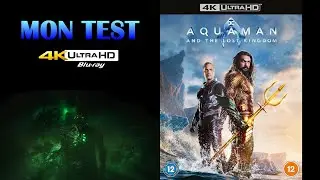 TEST du Blu-ray 4K Ultra HD Aquaman et le Royaume perdu - SANS SPOIL et en Français