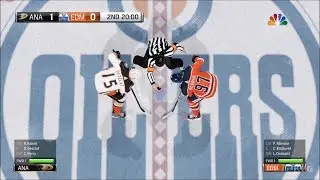 NHL 18 - Edmonton Oilers vs Anaheim Ducks - Gameplay (HD) [1080p60FPS]