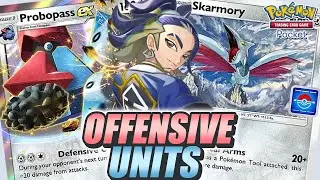 BEST DEFENSE is a GOOD OFFENSE ! This Probopass & Skarmory Deck is FAST ! - Pokemon Pocket