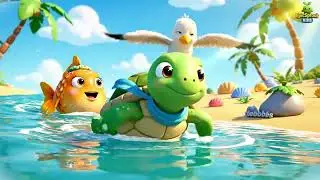 Hebrew | המסע הארוך של הצב | Turtle’s Long Journey | kids song
