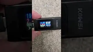 Тест скорости зарядки Noco Boost GBX45 через USB-C #shorts
