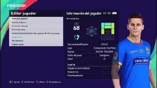 Michael Fuentes Audax Italiano PES 2021