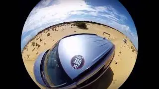 Pinnacles Desert, Western Australia. 360 Video (Round View).