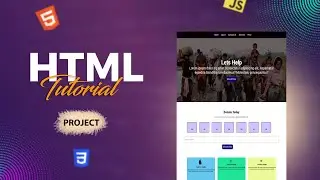 Build a Stunning Website from Scratch HTMLCSS Project Tutorial | part 01
