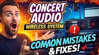 LIVE CONCERT RF COORDINATION | Real World Problems & Solutions #Shure