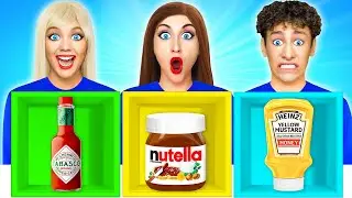 Choose The Right Sauce Challenge | Weird Food Combinations by Multi DO Food