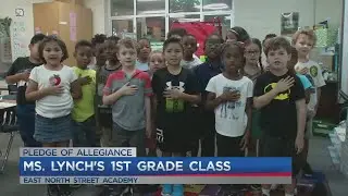 Ms. Lynch's 1st grade class at East North Street Academy.
