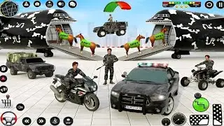 Transport Army Vehicles | Army Transport Truck Simulator | Car transport Game | Android iOS Gameplay
