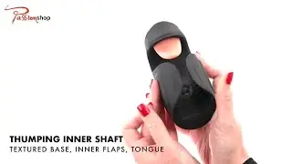 Zero Tolerance Lick the Tip Stroker Demo | Triple-Function Vibration Toy