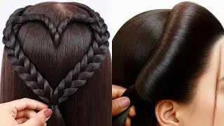 Simple & Different Hairstyle Tutorial | New Hairstyle For Girls | Hair Style Girl