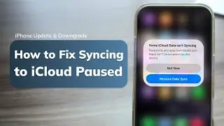 How To Fix Syncing With iCloud Paused Messages On iPhone！- Full Guide