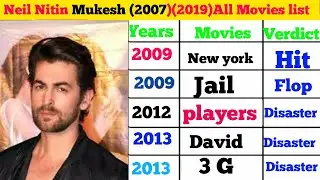 Neil Nitin Mukesh(2007)(2019) All flop and hit  All movie list Neil Nitin Mukesh movie verdict