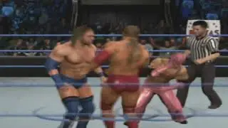 WWE SmackDown Vs. Raw 2010 Triple Threat Match (Local Multiplayer)