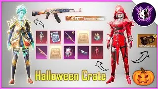 New 2021 Halloween Crate Opening |😱Get 100% Mythic PUBG KR | WOLF X