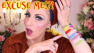 First Time Trying Peachy Queen Cosmetics | Ganja Queen Palette | 3 Looks & Swatches