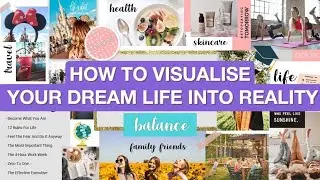How to do VISUALISATION the RIGHT way ! State Akin to Sleep, Telephone Technique, Vision Boards ✨