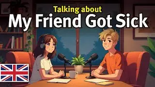 Sick Day English Story 🤒 | Learn Easy English Phrases with Friends 🇬🇧 | Sidekick English