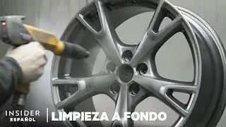 Cómo se recubren profesionalmente las ruedas con polvo | Insider Español