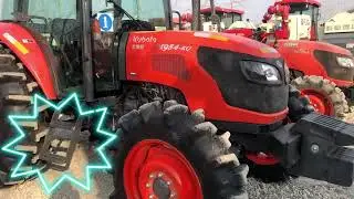 KUBOTA M954KQ - 95hp , with air-condition cab , 4WD farm tractor with front end loader