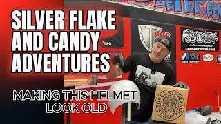 Motorcycle Helmet Metal Flake