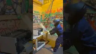 Breaking EVERYTHING at a RAGE room (so much fun)