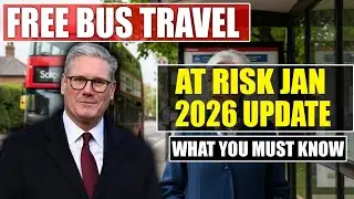 URGENT UK Bus Pass Rule Change From 3 January 2026 | Free Travel Truth Explained