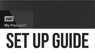 WD My Passport How To Install / Set Up External Hard Drive on Mac | Manual | Setup Guide
