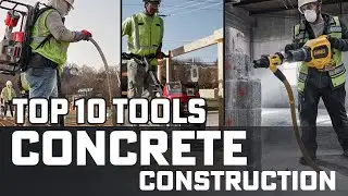 Top 10 Essential Tools Every Concrete Contractor Needs
