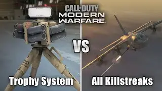 Trophy System VS. All Killstreaks (Tank/Gunship/Chopper Gunner) - Modern Warfare