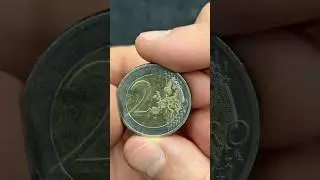 Germany 🇩🇪 2 Euro 2013  #Coin #before #restoration #satisfying #ASMR #polishing #cleaning #money