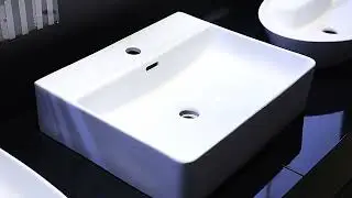 🧼【2025 New Arrival】Modern Ceramic Countertop Basins | Minimalist Bathroom Design Must-Have