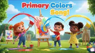 Learning Colors Song &ndash; Red, Blue, Yellow | Primary Colors for Toddlers and Preschoolers