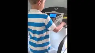 eBay Horizon t22 running machine demo