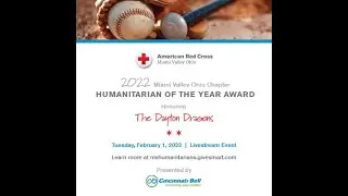 Join Us! Miami Valley Red Cross, Humanitarians of the Year Event, honoring the Dayton Dragons