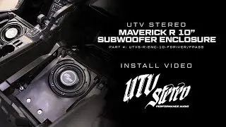 UTV Stereo Can-Am&reg; Maverick R 10