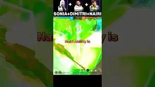 Sonia+Dimitri+Nairi 🔥💥 Best Skill Combination | #srikantaff #shorts