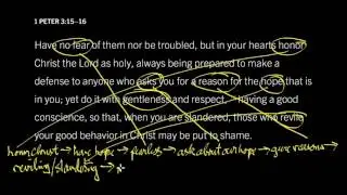 Should We Want to Shame Unbelievers? 1 Peter 3:15&ndash;16, Part 2