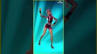 Fortnite Gnarly Emote Beach Jules Skin Thicc 🍑😍🥵