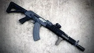 Troy Industries AK47 rail (Full length) installation video