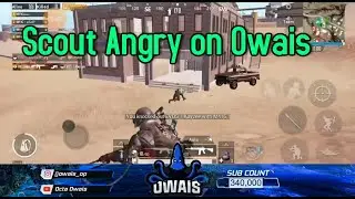 Fnatic ScoutOP Angry on Owais Ronak Ash in Miramar!
