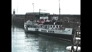 A cruise on P.S. Waverley from Folkestone and Southend-on-Sea to London in September 1994
