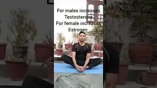 for increases testosterone in males and estrogen in females #health #yoga #exercise