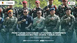 Penetapan dan KIRAB Latsarmil Komponen Cadangan Matra Udara Tahun 2025