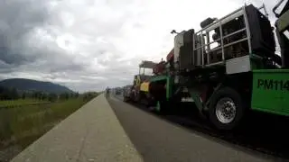 ECOPAVE multi stage Hot In-Place Asphalt Recycler