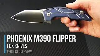 Fox Knives Phoenix Tashi Bharucha Design M390 Flipper Overview
