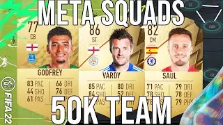 FIFA 22 - Best META 50k Premier League Starter Squads [With TACTICS & INSTRUCTIONS]