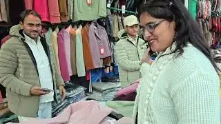 Tibbat  market||  and लुधियाना  market Open  || Winter collections || wapis  आयी  👌👌 @Komalvlog-27  