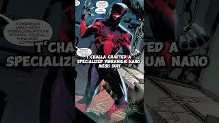 Miles Morales Vibranium Suit #spiderman #supermancomics
