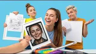FANTASTISCHE ZEICHEN-HACKS UND KUNSTTRICKS || Zeichen-Challenge und coole Ideen von 123 GO! GOLD