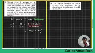 An&aacute;lisis combinatorio 3 combinaciones